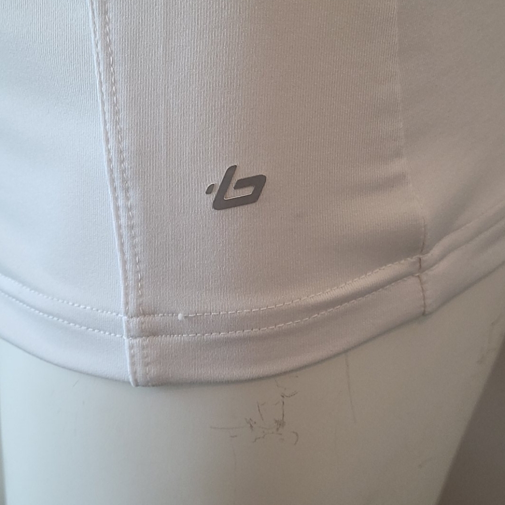 NWOT Bolle White Cross Back Sport Tank Top - Picture 3 of 7